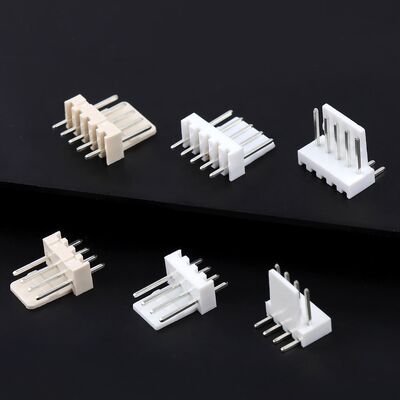 Plastic Electronic Component Connector for 5A Current Rating and Plastic Material