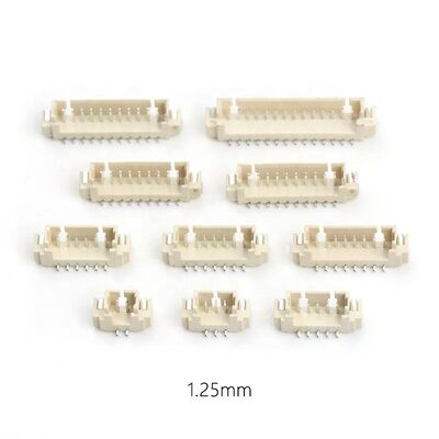 1.25mm Pitch 2P-16P Vertical SMT PCB Wire to Board Smt MH