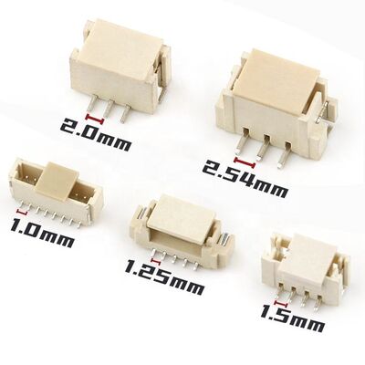 1.25mm Pitch 2P-16P Vertical SMT PCB Wire to Board Smt MH