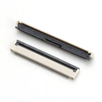 FPC Connector Horizontal Flip-lock ZIF Type H2.0mm 4-60pin 0.5mm Pitch FPC/ FFC Connectors