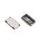 Shorten Type UL94V-0 Micro SD Card Socket Middle Pin 1.5h TF Card Socket