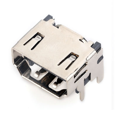 19 Pin Mini DP To HDMI Cable Connectors Adapter Type C Horizontal Socket Connector