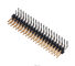Triple Row 2.54 Mm Pin Header Dip 2 Pin Male Header Connector For PCBA Industry