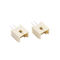 PBT Bar 1.25mm Pitch Wafer Box Connector Brass Contact 2 Pin Female Header