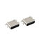6 Pin USB Type C Connectors Socket PCB Sinking Plate Female 0.8MM 3.1mm